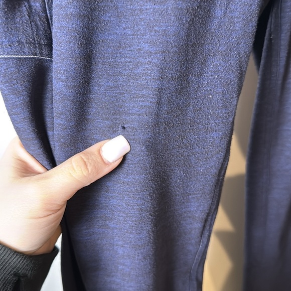 Lululemon Pants Women 6 Heathered Hero Blue Athletic Activewear Run On Jogger - Picture 11 of 12